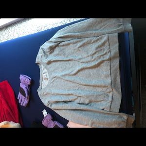 H&M plain gray sweater